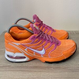 Nike Air Max Torch 4 Orange/Pink/White Running Shoes size 9